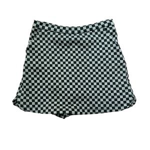 Zara Girls Checkered Skirt Skort - Size 8